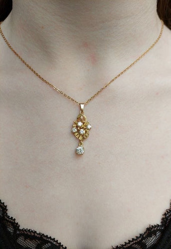 Pendentif Pendentif Or jaune Diamant 58 Facettes 078221