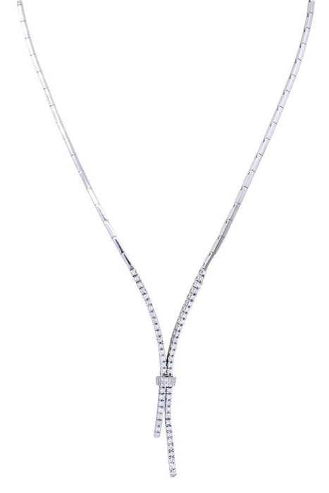 Collier COLLIER CRAVATE DIAMANTS 58 Facettes 058671