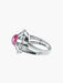 Ring 52 Ruby and Diamond Cabochon Ring 58 Facettes 14/038