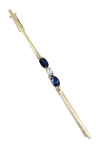 Broche Broche ancienne, saphirs, diamants 58 Facettes 061941