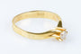 Bague 54 Bague solitaire 0.18ct en or massif 58 Facettes 111.26851-B5