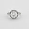 Bague 54 Bague Solitaire Diamant 2.67cts 58 Facettes
