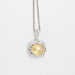 Collier Collier or blanc, diamants et perle dorée 58 Facettes