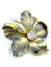 Brooch Art Nouveau brooch gold, enamel, diamonds and pearl 58 Facettes