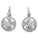 Earrings White gold diamond dangling earrings 58 Facettes