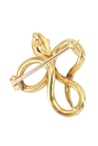 Broche BROCHE SERPENT RUBIS ET SAPHIRS 58 Facettes 064811