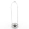 Collier Collier fleur Or blanc Diamants Perle 58 Facettes