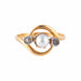 Ring 54 Pearl Diamond Ring 58 Facettes