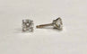 Boucles d'oreilles Boucles d'oreilles puces diamants or blanc 58 Facettes