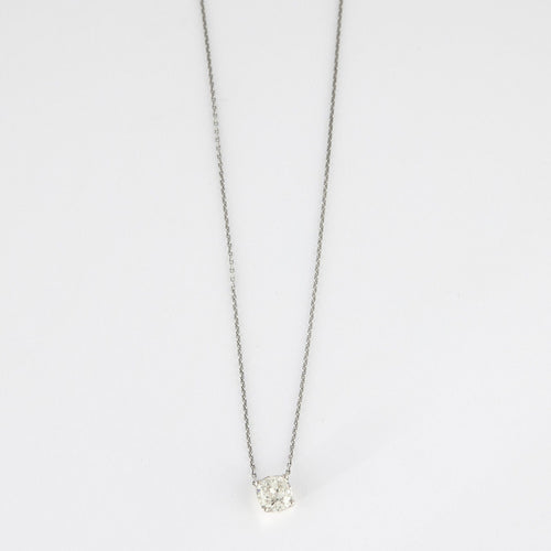 Collier Collier or gris, diamant 58 Facettes