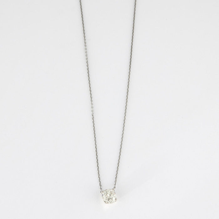 Collier Collier or gris, diamant 58 Facettes