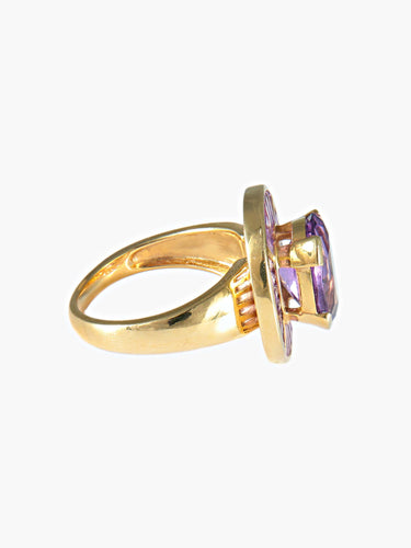 Bague 52 Bague Améthystes 58 Facettes