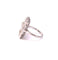 Bague 51 Bague Art Déco platine et diamants 58 Facettes RA.607/9