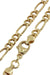 ALTERNATING FIGARO MESH CHAIN ​​Necklace 58 Facettes 048381