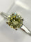 Bague 52 Bague Platine Diamant Fancy Yellow 1.05 carat 58 Facettes