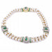 PEARL CHOKER necklace Diamond and emerald necklace 58 Facettes D360626LF