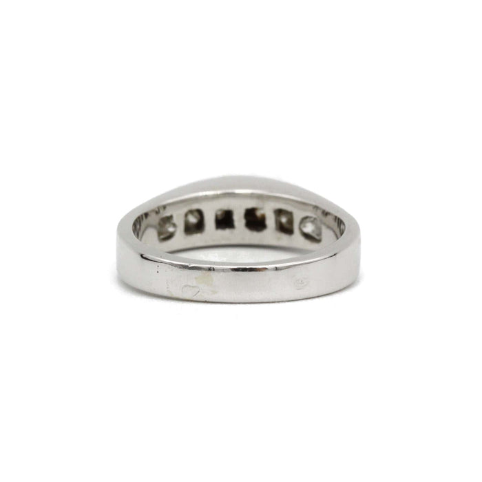 Bague 52 Bague Or blanc Diamants 58 Facettes 240018R