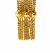 Cartier bracelet. 18K yellow gold Drapery bracelet 58 Facettes