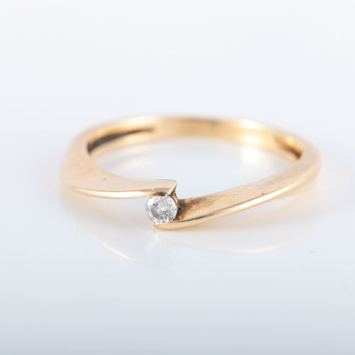 Bague 52.5 Bague Solitaire Diamant 58 Facettes JE448