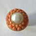 Bague 50.5 Bague Or, perle & corail 58 Facettes 626374