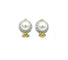 Boucles d'oreilles Boucles d’oreilles or jaune, perles et diamants 58 Facettes