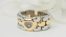 53 Chopard ring - Happy Diamonds ring in yellow gold and diamond 58 Facettes 32409