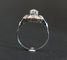 Bague 56 Bague Art Déco Diamants 58 Facettes