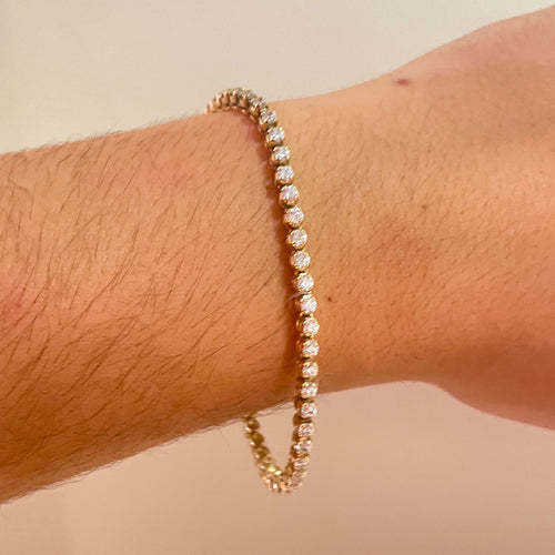 Bracelet Bracelet Tennis 58 Facettes