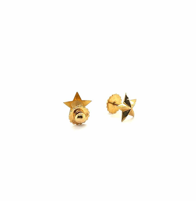 Boucles d'oreilles Boucles d'oreilles forme étoile 58 Facettes