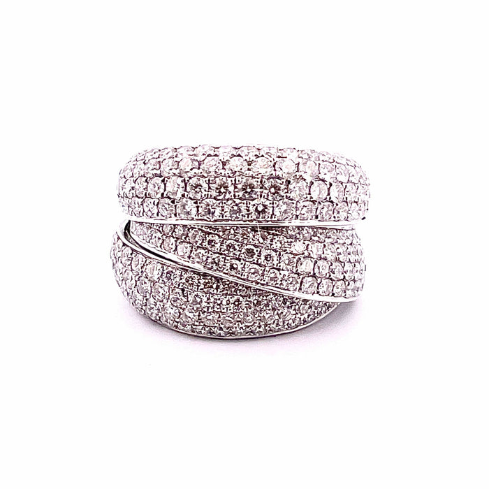 Bague 54 Bague haute joaillerie Diamants 58 Facettes