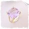 Bague Bague Améthyste coussin Diamants 58 Facettes AA 1522