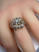 Ring Napoleon III style ring, Diamonds 58 Facettes
