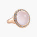Ring 52 Cabochon Pink Tourmaline Ring 58 Facettes
