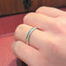 Ring 63 Tiffany & Co - Platinum wedding ring 58 Facettes 27550