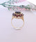 Bague 58 Bague Grenats Or Jaune 58 Facettes AA 1531