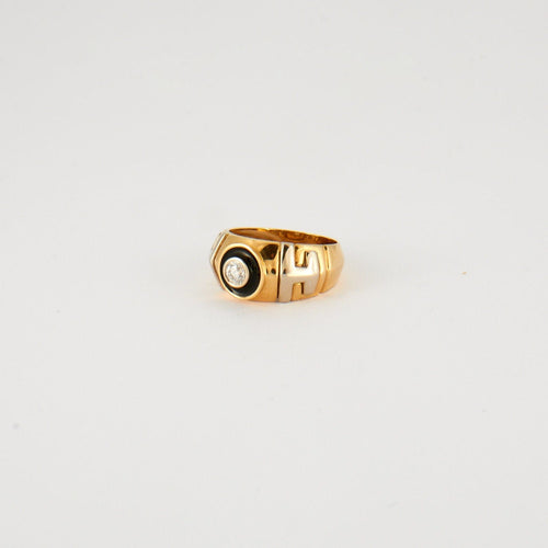 Bague 62 Bague Jonc Diamant Onyx 58 Facettes EL2-13