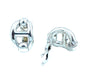 Hermès earrings. Anchor chain collection, silver earrings 58 Facettes