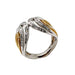 Ring YELLOW GOLD & DIAMOND RING 58 Facettes Q160A