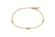 GUCCI bracelet - FLORA YELLOW GOLD & DIAMOND BRACELET 58 Facettes YBA679117001018