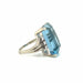 Bague Bague Diamant Aigue-Marine Santa Maria 25 Carats 58 Facettes