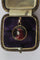 Pendentif Pendentif Fabiola or émail de Limoges 58 Facettes
