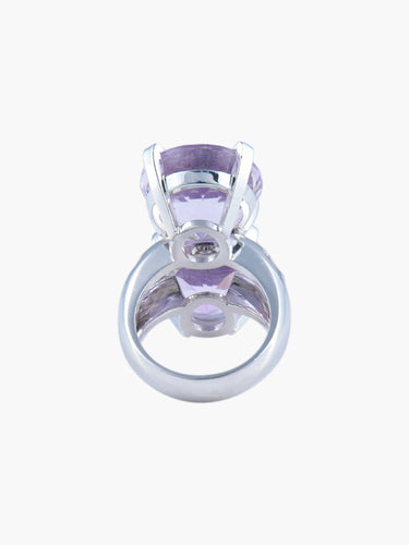 Bague 52 Bague Toi & Moi Améthystes 58 Facettes