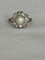 Bague 54 Bague Or Jaune et Gris Perle Diamants 58 Facettes LOT 4493