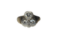 Bague 55 BAGUE TREFLE DIAMANTS 58 Facettes