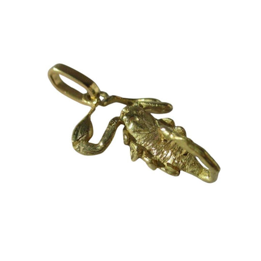 Pendentif Pendentif Scorpion or sculpté zodiaque 58 Facettes