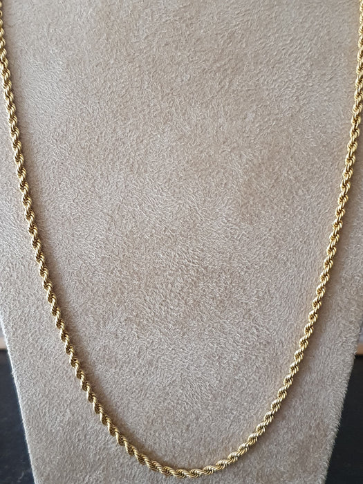 Collier Chaîne Or jaune 60cm 58 Facettes 1