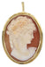 OLD CAMEO PENDANT BROOCH BROOCH 58 Facettes 059151