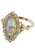 NAPOLEON III ENAMEL AND PEARL RING 58 Facettes 049501