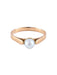 Ring Old Yellow Gold Pearl Ring 58 Facettes