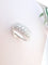 Bague Bague Jonc Diamants Or Blanc 58 Facettes AA 1532